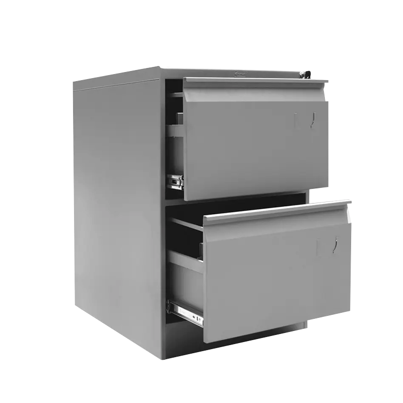 archivador metalico con 2 gavetas