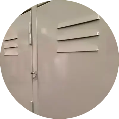 Ranura de ventilación lockers